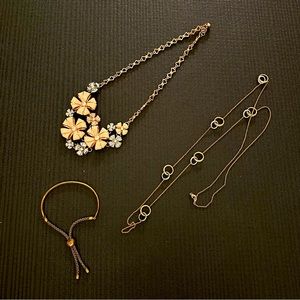 Ted Baker, Monica Vinader, & station necklace ✨